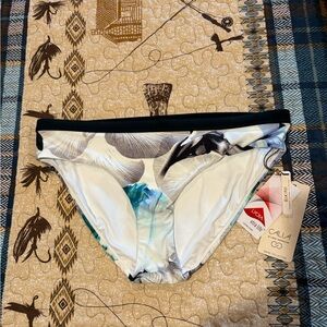 CALIA by Carrie Underwood Women's Swim Bottom - Black and White